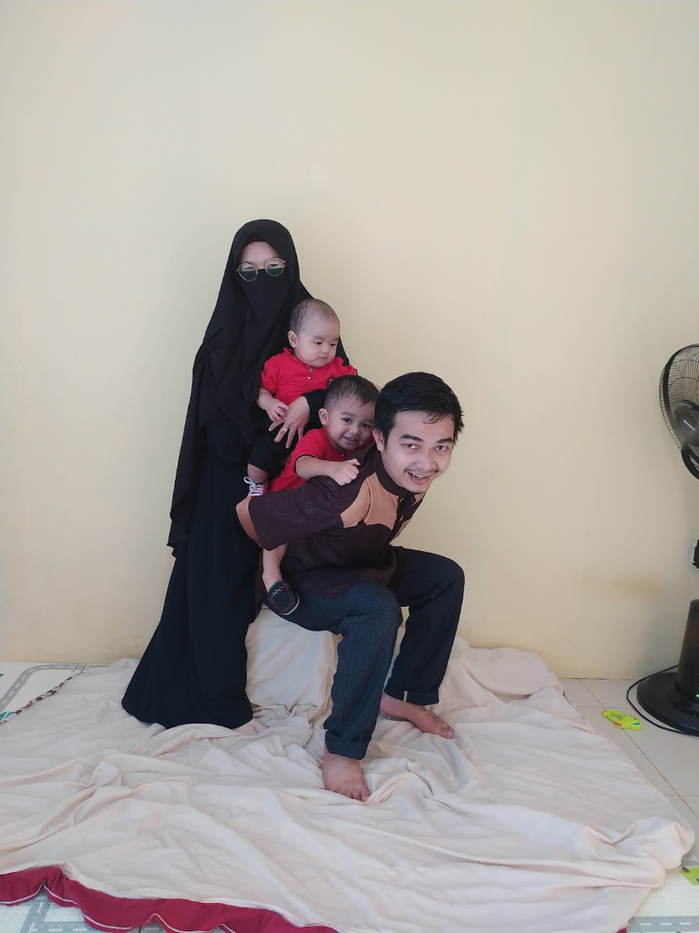 Lebaran dengan 2 Bocil